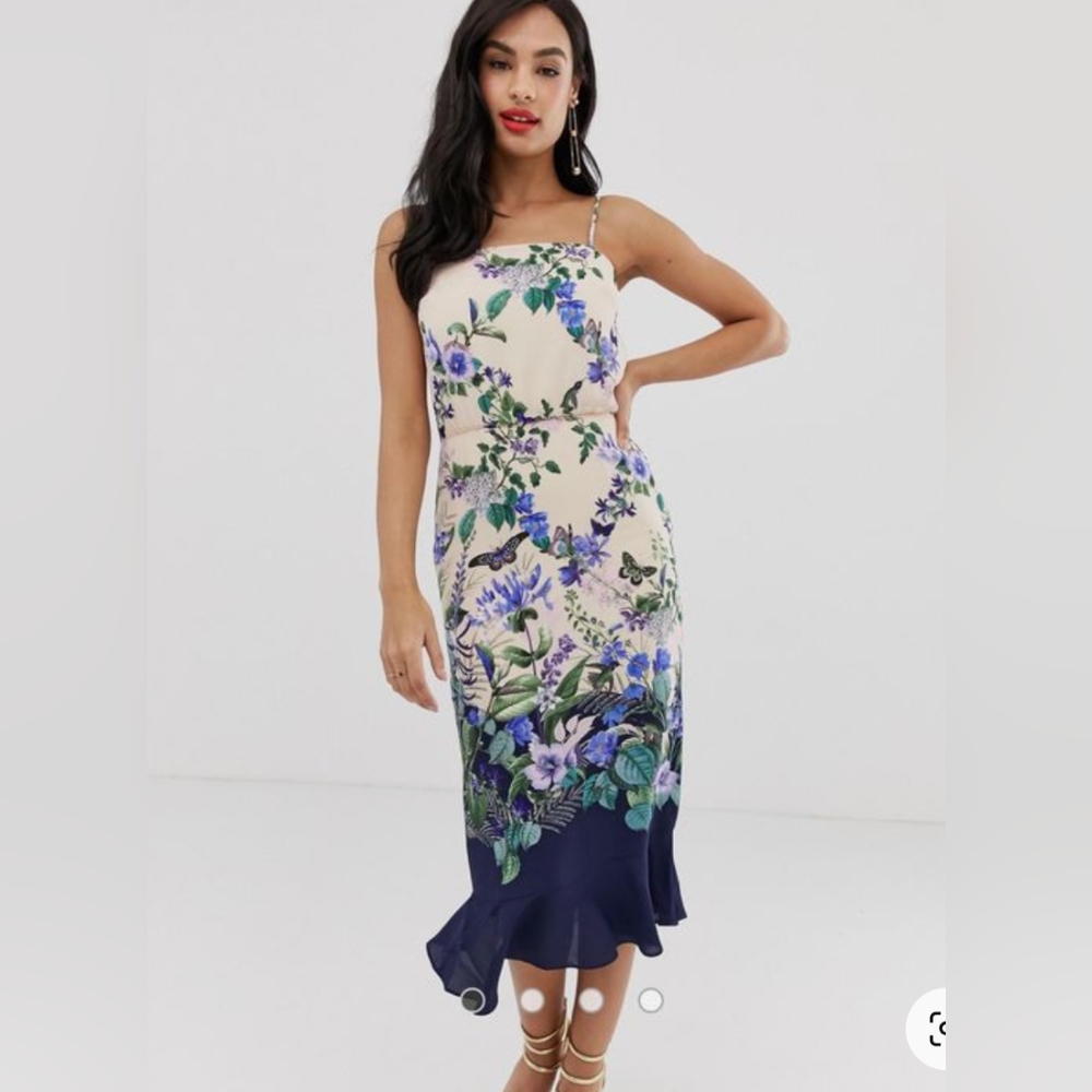 Floral Midi Dress